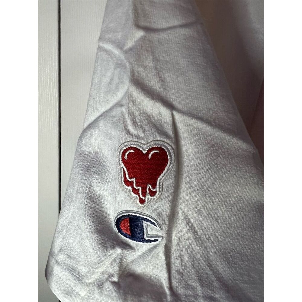 Emotionally Unavailable Unisex Graphic T-Shirt White Large Short Sleeve - Picture 4 of 7